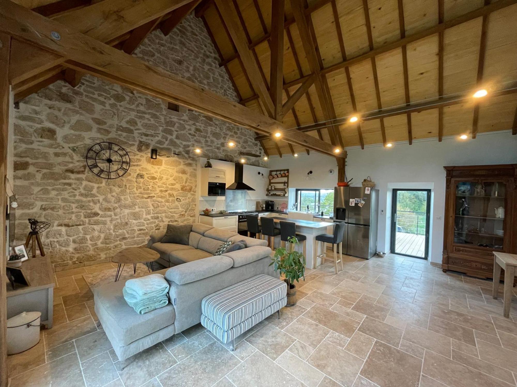 Ancienne Grange Renovee En Xaintrie Villa Hautefage Ngoại thất bức ảnh